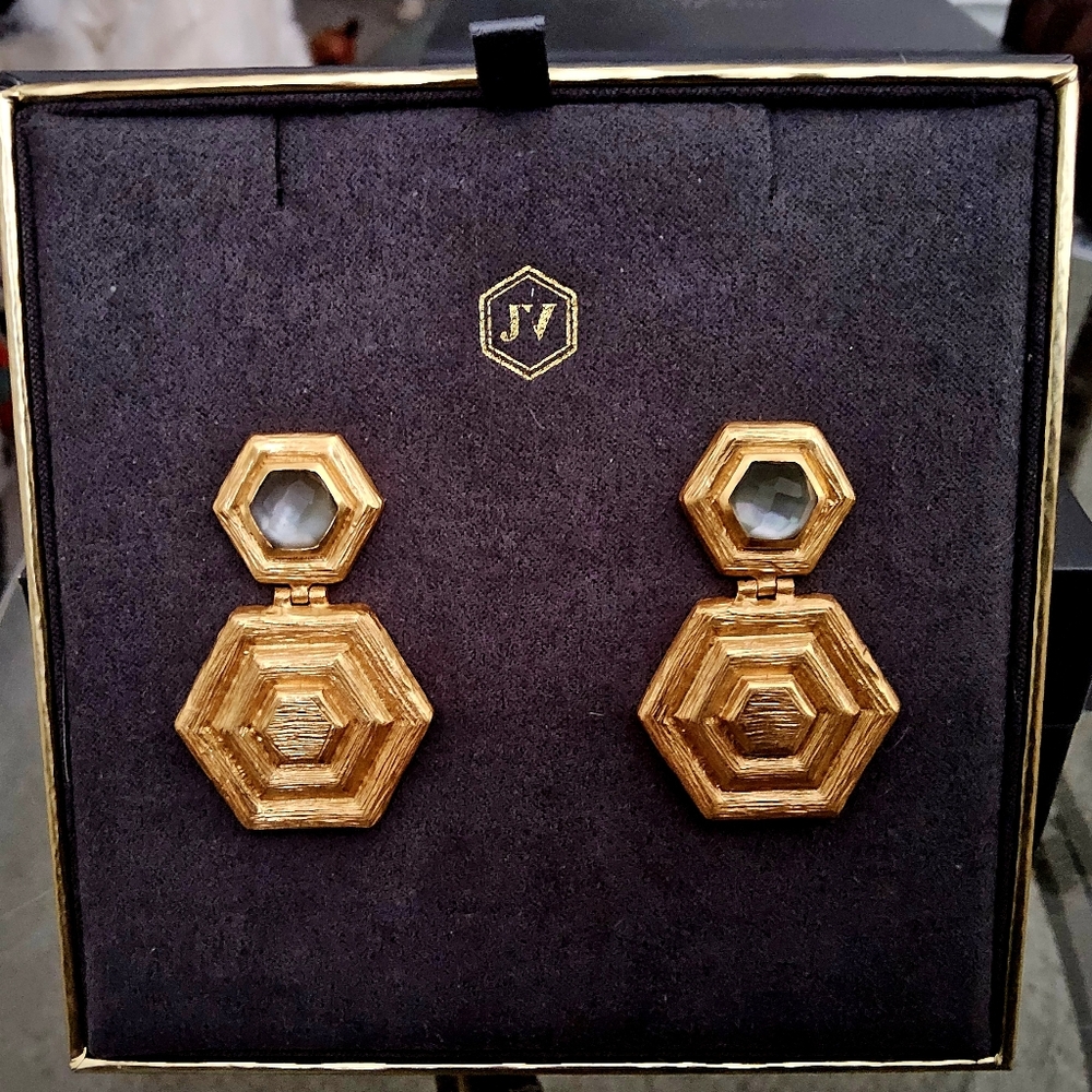 L@@K JULIE VOS PALLADIO EARRINGS NWOT